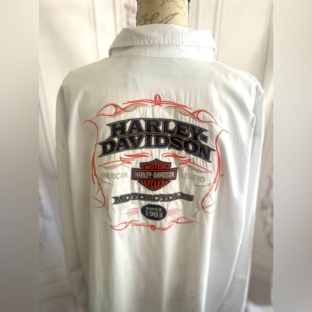 Harley-Davidson Men's White Shirt